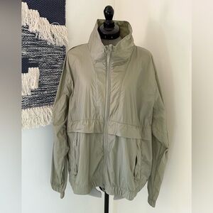 Light Green Columbia Windbreaker Jacket